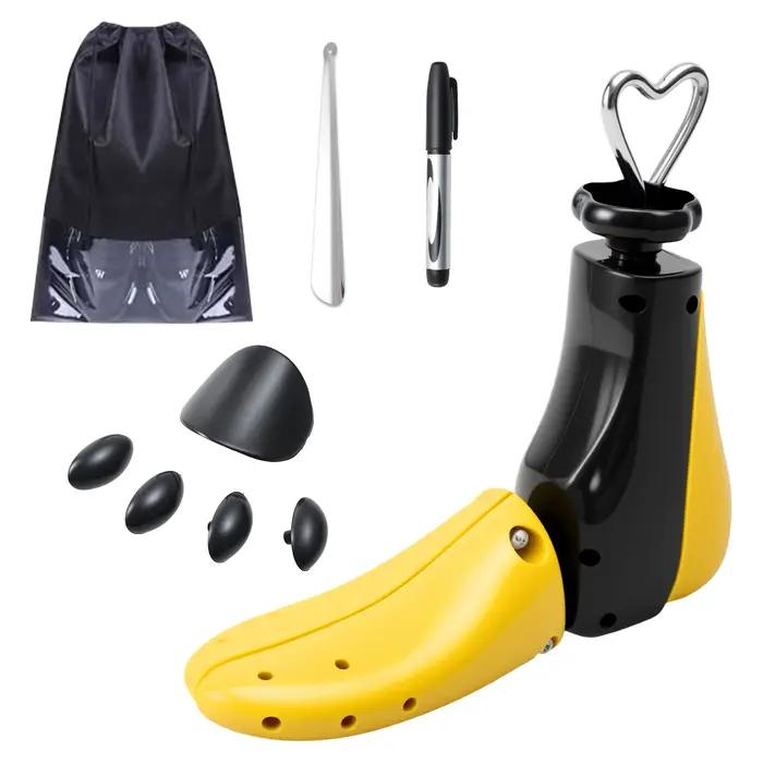 Civière de chaussure extenseur d'arbres de chaussure longueur réglable Portable universel Anti-défor