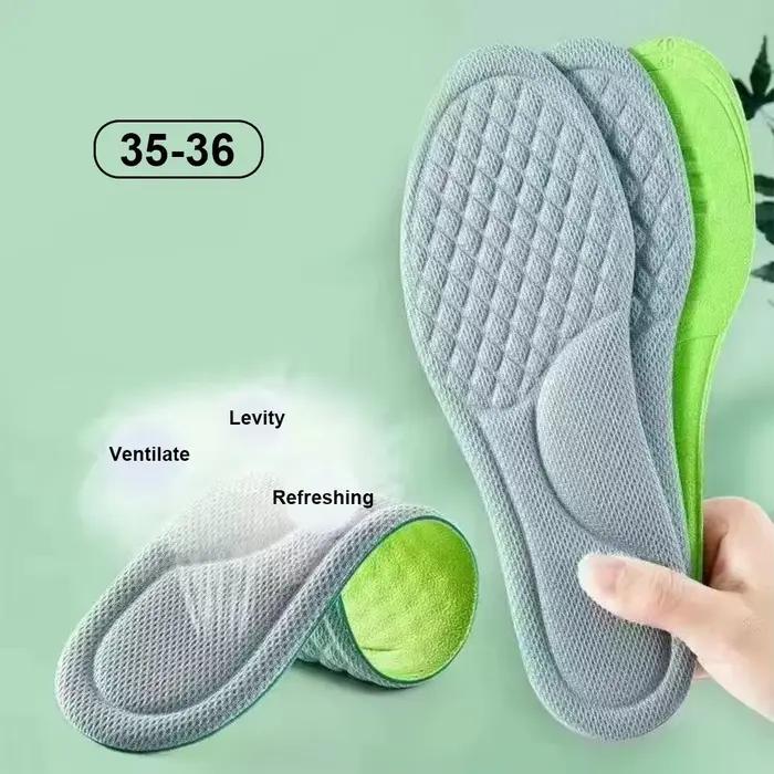Semelle de chaussure Orth4WD pour hommes et femmes, mousse à mémoire de forme souple, dépistolet ant