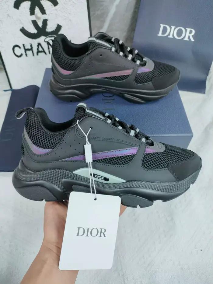 Chaussures de sport pour hommes, version haute B22, en cuir de vachette, légères, respirantes, maill