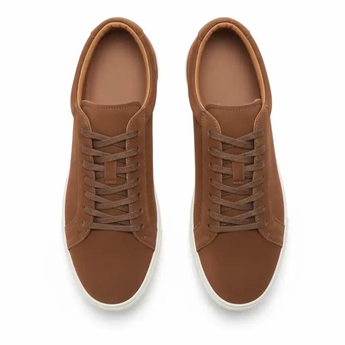 Mocassins en daim pour hommes, chaussures de marche, chaussures décontractées en cuir véritable, cha