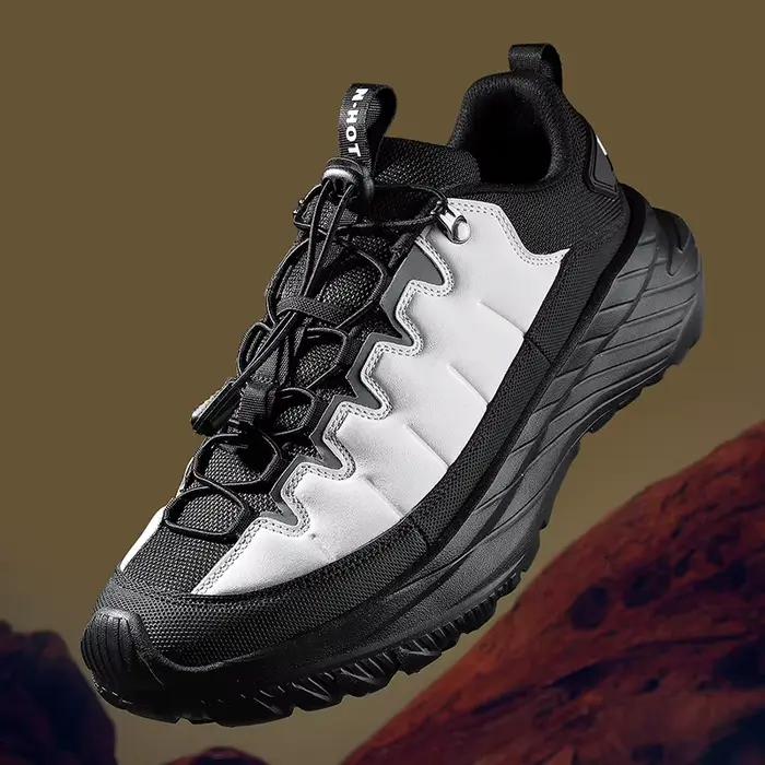 Chaussures de randonnée en plein air pour hommes, chaussures de course sur sentier, antidérapantes, 
