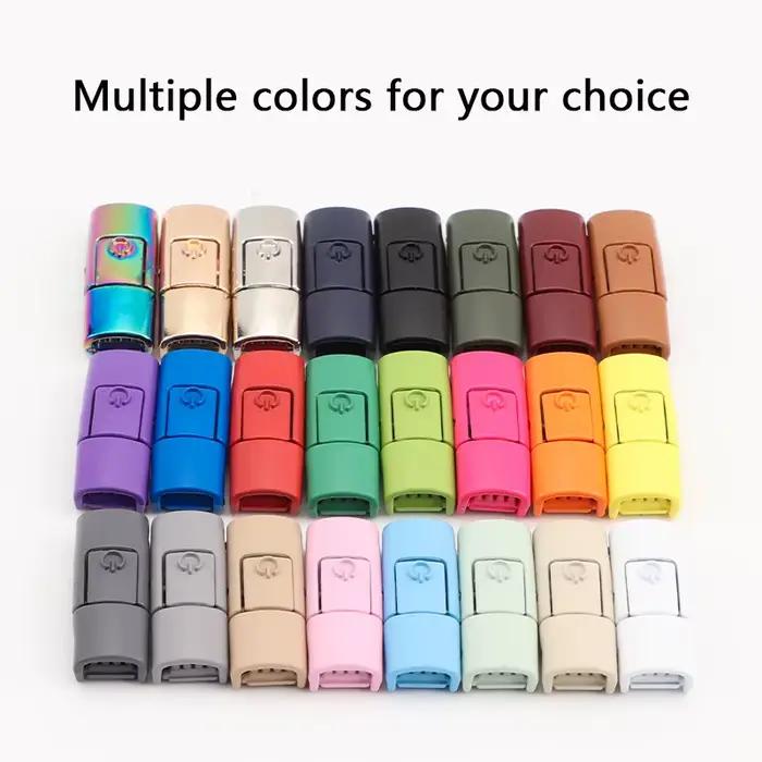1 paire de lacets de chaussures sans cravate Press Lock Lacets sans liens Lacets élastiques sans lie