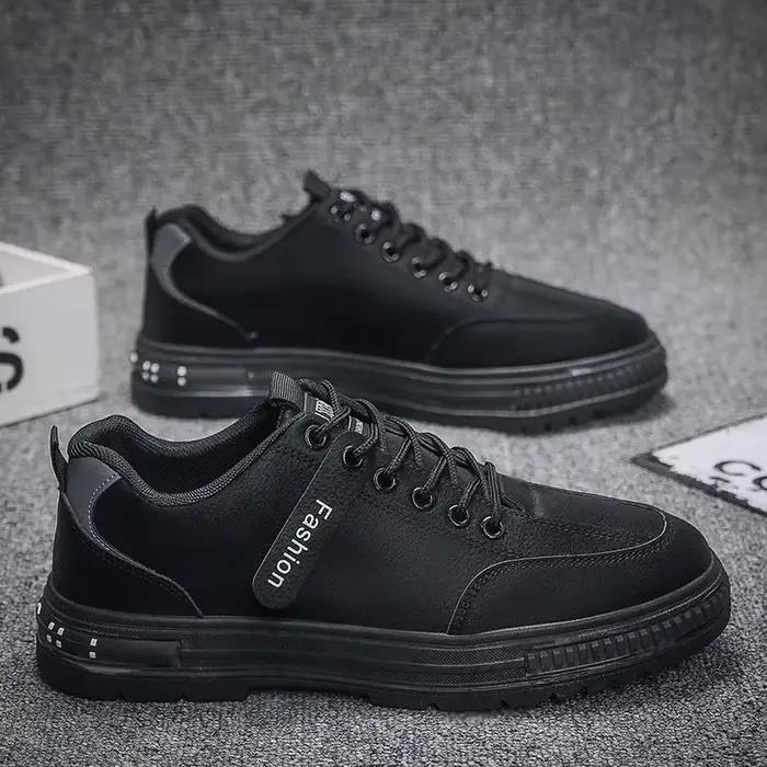Automne nouvelles chaussures pour hommes imperméable résistant à l'usure chaussures de travail à la 