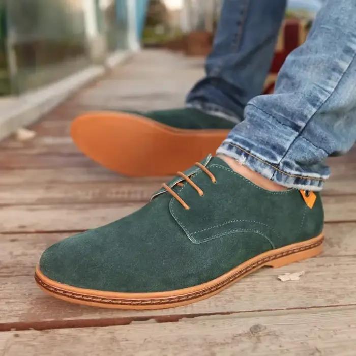 Chaussures en daim pour hommes chaussures habillées de luxe pour hommes chaussures de mariage classi