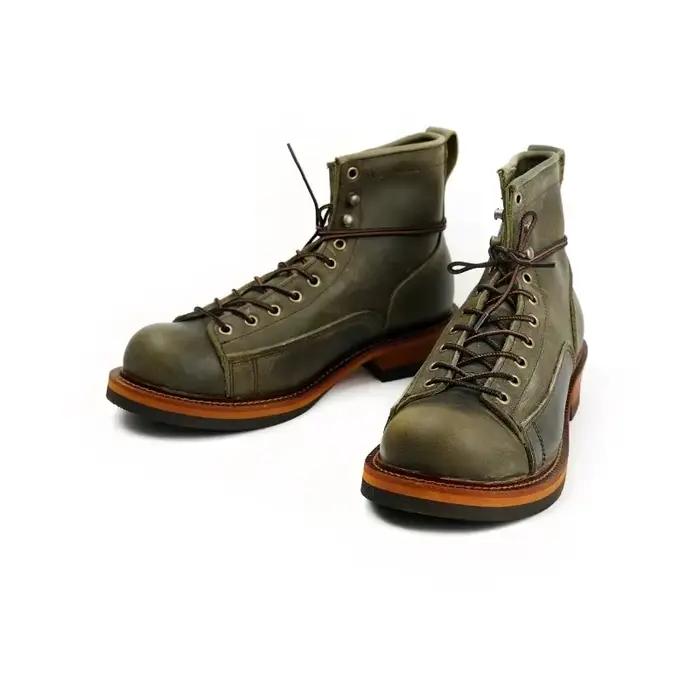 Yomior fait à la main 2025 nouvelles chaussures pour hommes de haute qualité Vintage décontracté en 