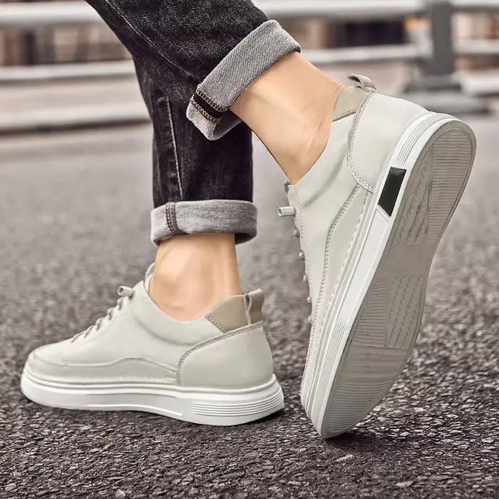 Homme ascenseur baskets hommes Booster chaussures ascenseur hauteur augmenter semelle intérieure 5cm
