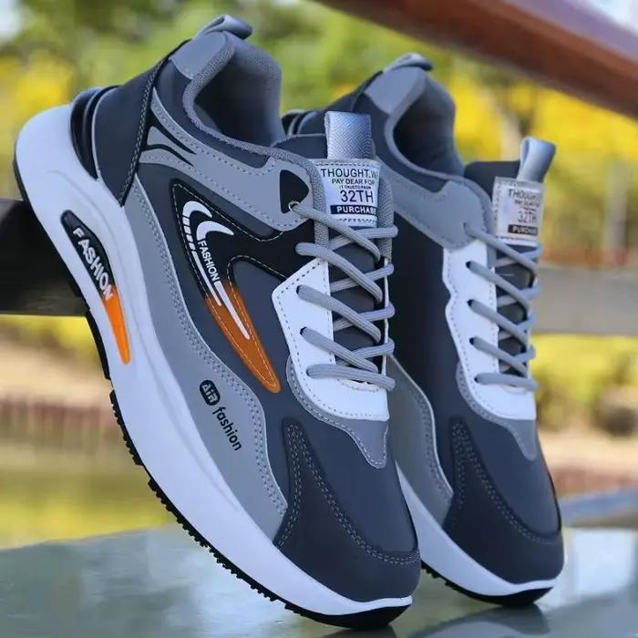 Chaussures pour hommes chaussures légères en cuir Pu chaussures décontractées 2025New baskets pour h