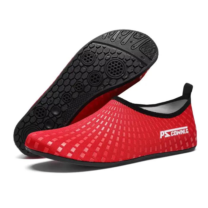 Chaussures de plongée femmes Aqua chaussures hommes plage natation Sport nautique chaussettes pieds 