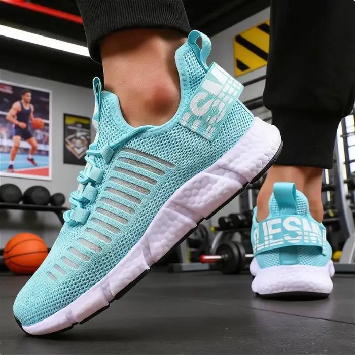 Baskets hommes chaussures printemps été respirant confortable chaussure de course à la mode léger ba