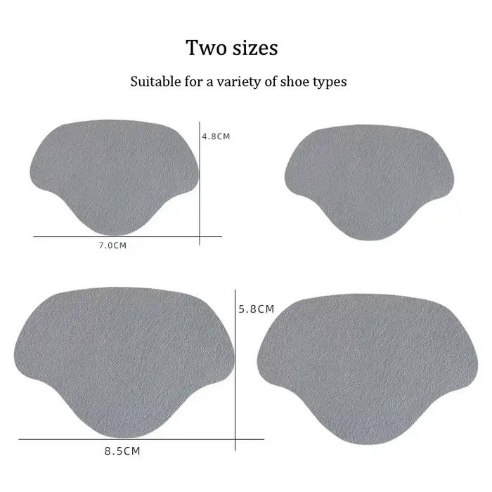 4 PCS Semelles Talon Réparation Subvention Collant Chaussures Trou Sneaker Doublé Avec Anti-Usure Ap
