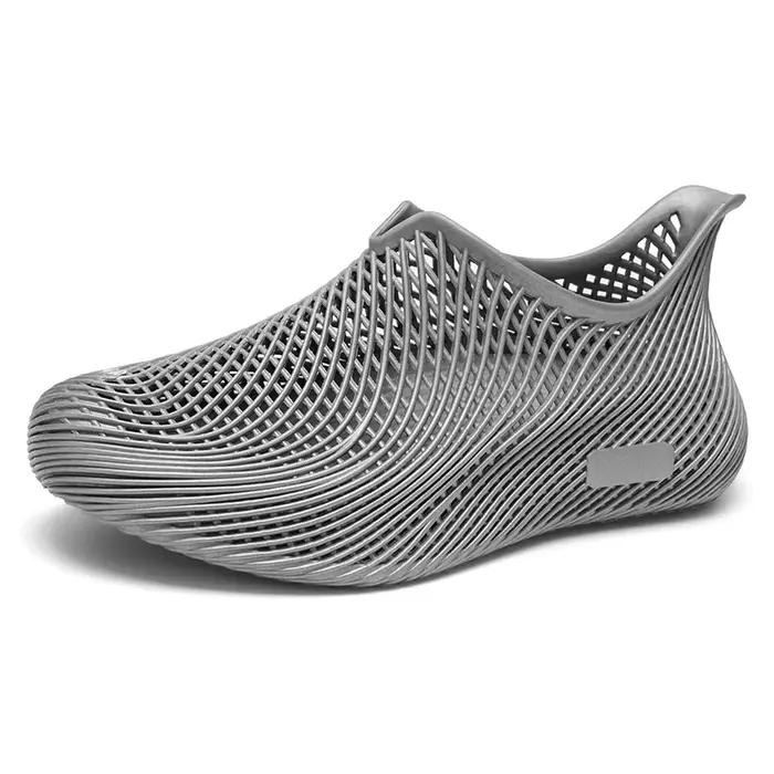 Sandales de sport pour hommes à impression 3D, ultralégères, respirantes, à semelle creuse, pour la 