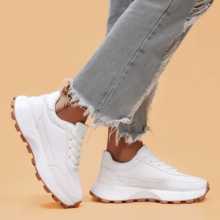 Nouvelles baskets épaisses pour hommes été 2026, noires et blanches, style plateforme, chaussures de