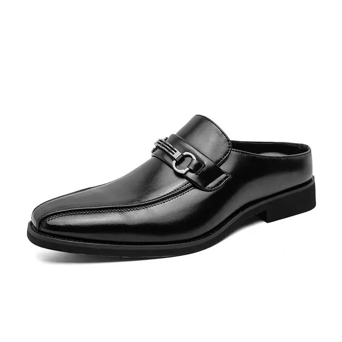 Mocassins en cuir pour hommes 2026 – Chaussures décontractées respirantes à enfiler, confortables et