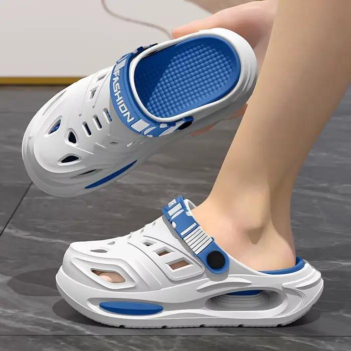 Chaussons pour hommes simples et polyvalents, anti-odeurs, tendance, nouveaux, en EVA, à semelle sou