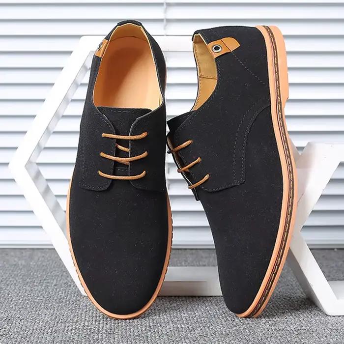 Chaussures Oxford marron de qualité supérieure pour hommes, mocassins Derby, chaussures décontractée