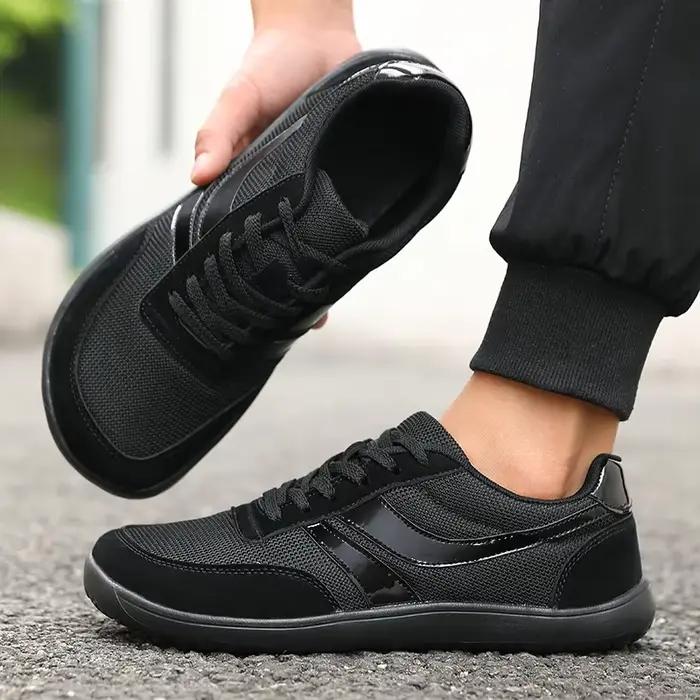 Chaussures de sport vulcanisées classiques d'été pour hommes, chaussures de course respirantes, simp