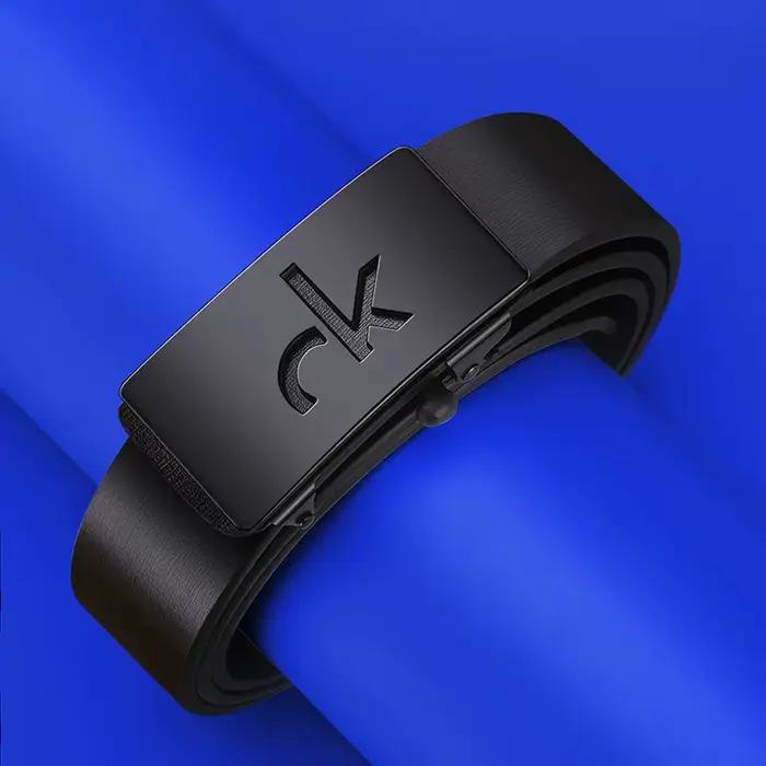 Ceinture d'affaires rétro Simple en alliage pour hommes, boucle automatique, avec short, accessoires