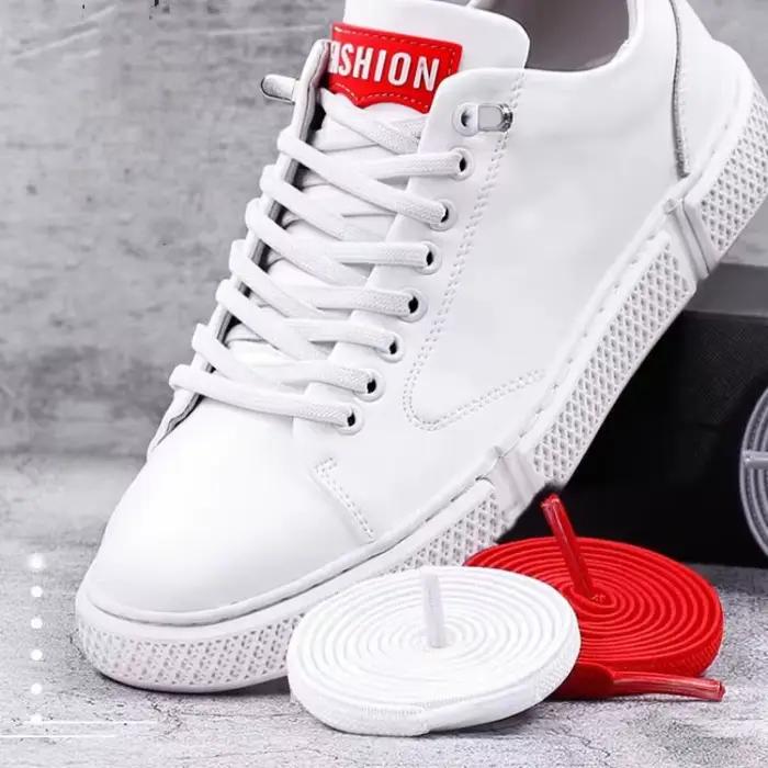 1 paire de lacets de chaussures sans cravate lacets élastiques baskets de loisirs en plein air sécur