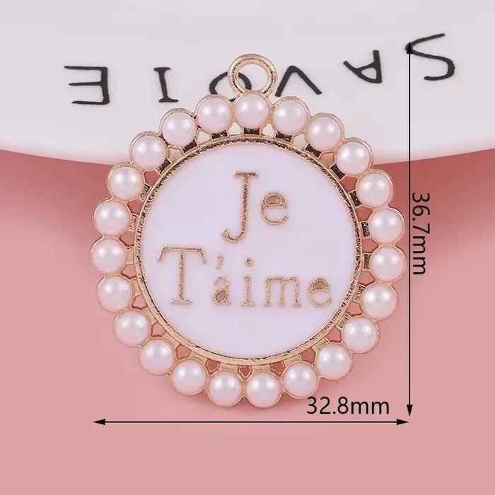 Trou chaussures bijoux créatifs chaussures breloques décoration fille perle Bracelet bouteille de pa