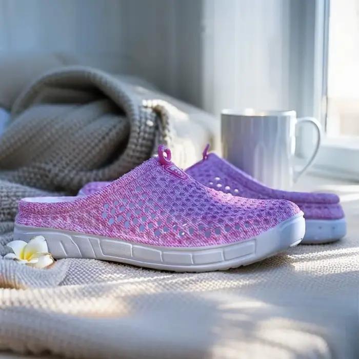 Chaussures à trous minimalistes avec style intemporel, parfaites pour un confort d'été sans effort e