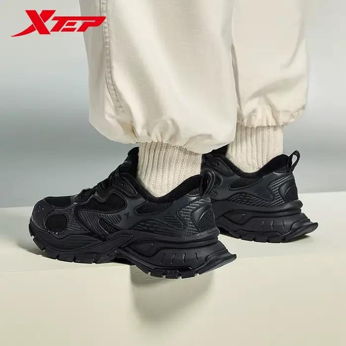 Xtep Basque chaussures décontractées pour hommes hiver soutien confortable vieux papa chaussures hau