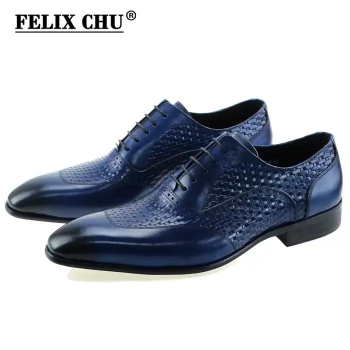 Oxford-Chaussures de Luxe en Cuir group pour Homme, Élégantes, Pointues, de Haute Qualité, Noires et