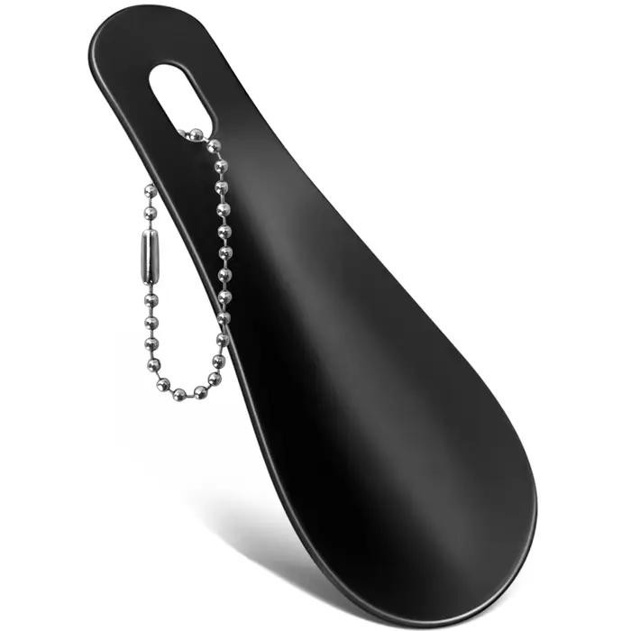 1 pièce Chausse-pied en acier inoxydable, Chausse-pied portable, Aide à l'enfilage des chaussures, I
