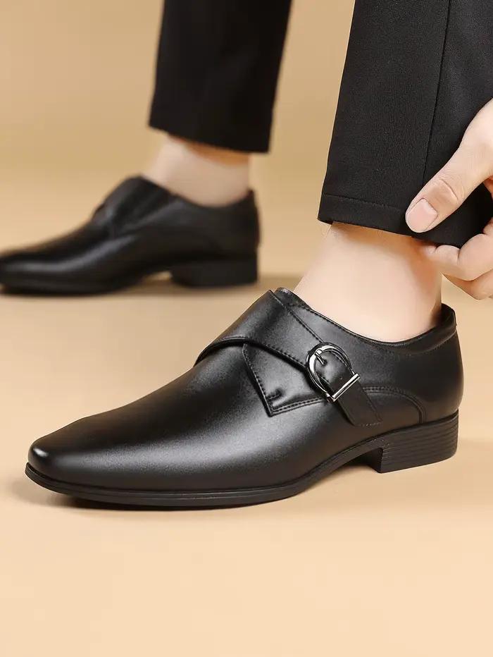 Monk sangle chaussure homme décontracté affaires mocassins chaussures pour homme costume scarpe uomo