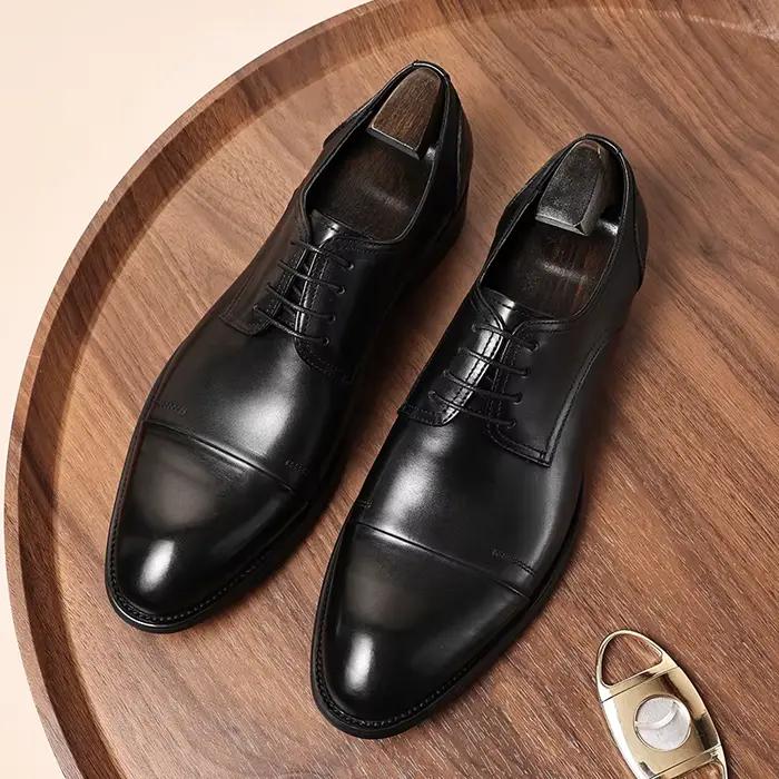 Chaussures en cuir pour hommes, chaussures pour hommes de nouveau Style, 2 articulations, mariage fo