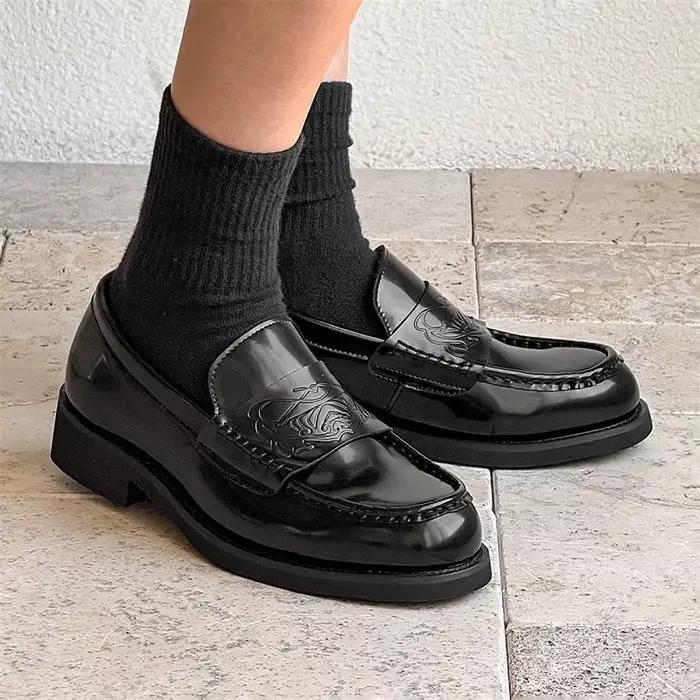 Mocassins Penny pour Homme, Chaussures Habillées pour Femme, Chaussures de Créateur Originales pour 