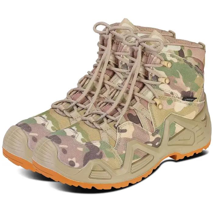 Hommes décontracté chasse bottines en plein air tactique randonnée homme botte chasse travail bottes