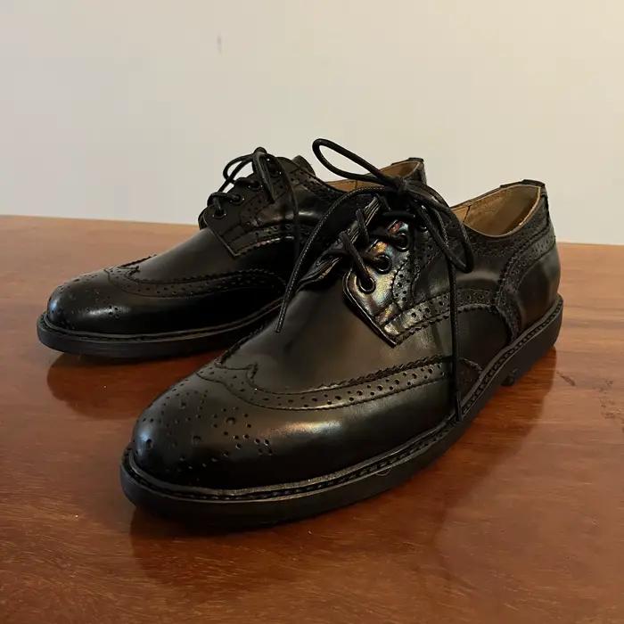 B500 RockCanRoll Super Qualité Taille 35-52 Bottes Brogue Artisanales en Cuir de Vachette Italien Du