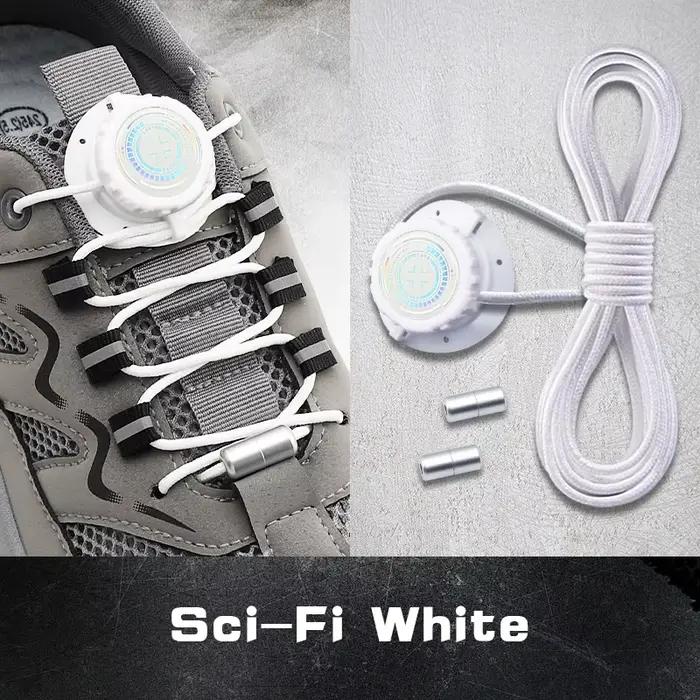 Lacets de chaussures automatiques pour baskets de tennis, lacets sans nœud, lacets ronds, lacets à b