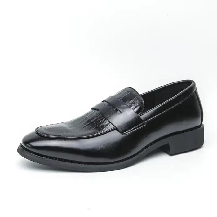Luxueux hommes chaussures décontractées mode talon bas chaussures pour hommes hommes mocassins homme