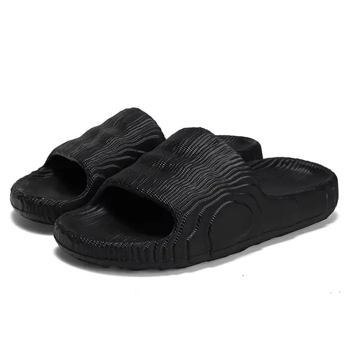 Sandales de mode pour homme, tongs de plage solides, sandales d'été antidérapantes, tongs souples un