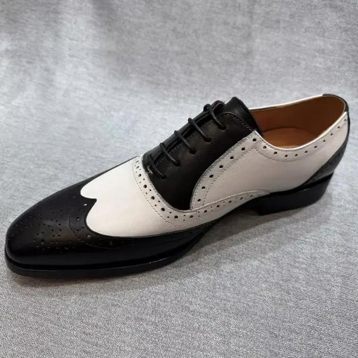 Mocassins en cuir véritable à double sangle de moine pour hommes, chaussures provoqué formelles, moc