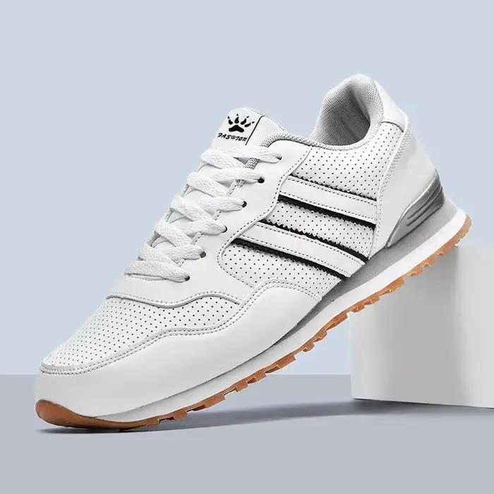 Chaussures de sport d'automne à fond plat, chaussures de skateboard décontractées pour hommes, chaus