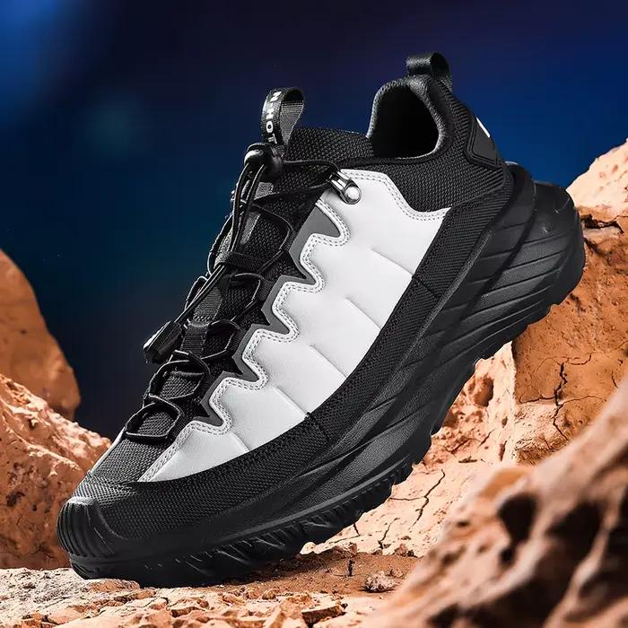 Chaussures de randonnée en plein air pour hommes, chaussures de course sur sentier, antidérapantes, 