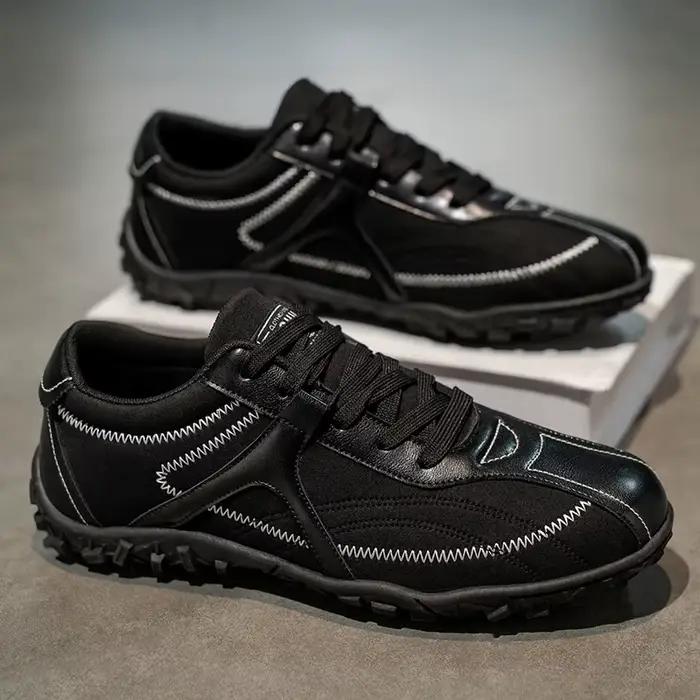 ELUVA hommes chaussures de marche baskets confortables antidérapant chaussures d'entraînement légère