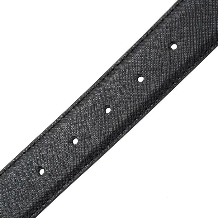 Cuir de vachette 3.4CM de large ceinture en cuir pour hommes ceinture de taille ceinture sans boucle