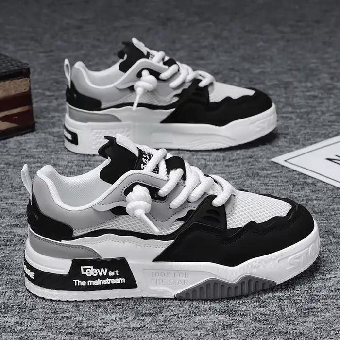Chaussures respirantes pour hommes, chaussures de skate décontractées, chaussures de sport, entraîne