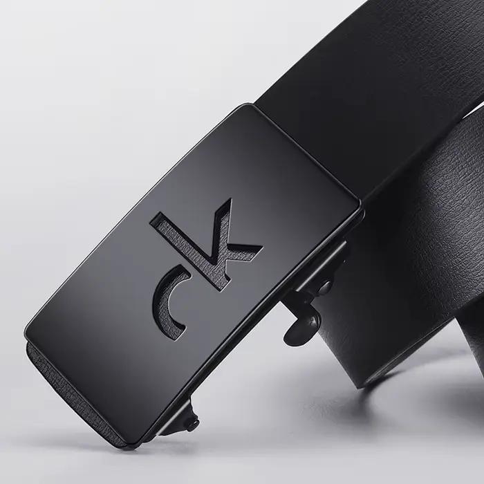 Ceinture d'affaires rétro Simple en alliage pour hommes, boucle automatique, avec short, accessoires