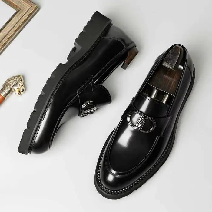 Chaussures en cuir faites à la main, mocassins pour hommes, Oxfords, chaussures Brogue, chaussures d