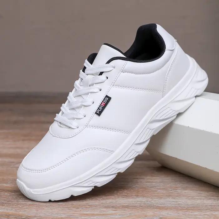 Hommes chaussures mocassins souples chaussures décontractées confortables pour hommes solide noir bl