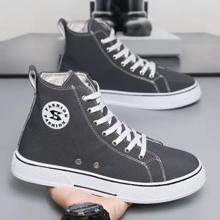 Chaussures montantes décontractées pour hommes, baskets de sport respirantes, légères, confortables,