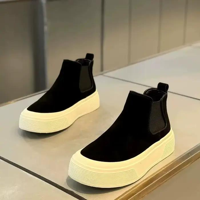 Chaussures pour hommes 2026, nouvelle mode printemps, baskets montantes décontractées à semelle épai