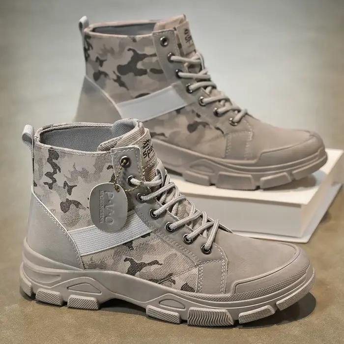Nouvelles Bottes de Sport Décontractées pour Hommes 2026 – Confort Polyvalent et Tendance pour l'Ext
