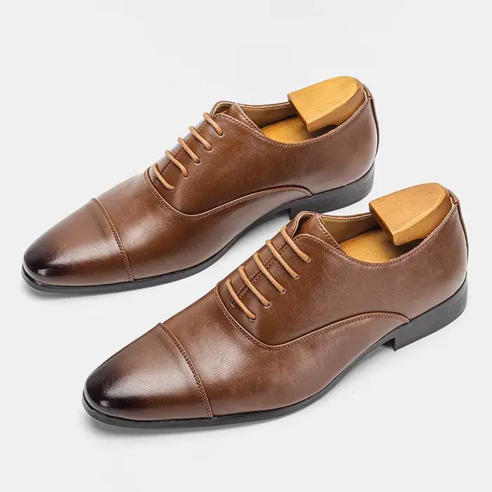 Chaussure sociale pour homme, confortable, élégante, chaussure formelle pour gentleman
