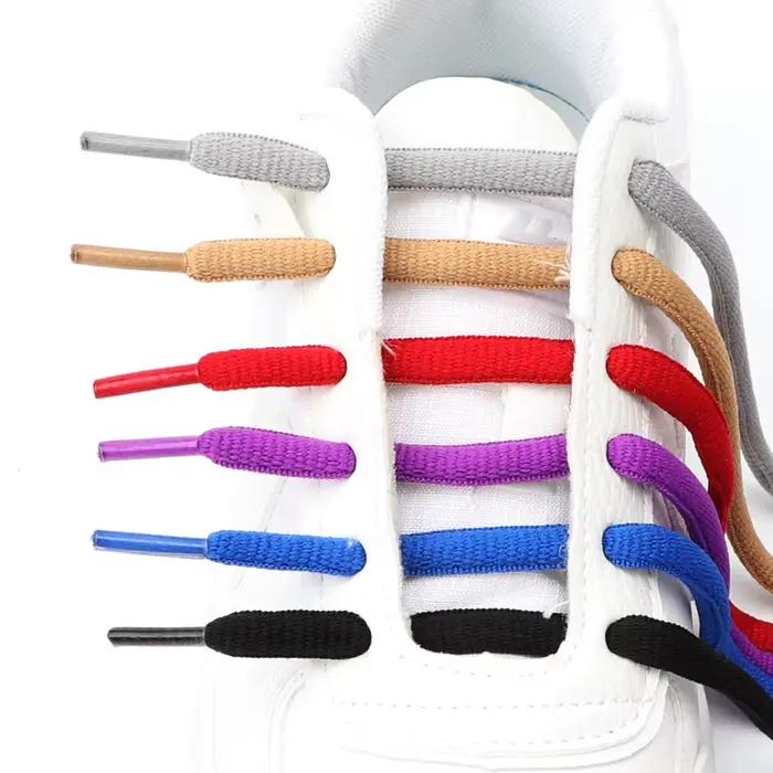 1 paire de lacets classiques originaux demi-cercle en Polyester épais AF1AJ lacets de chaussures cha