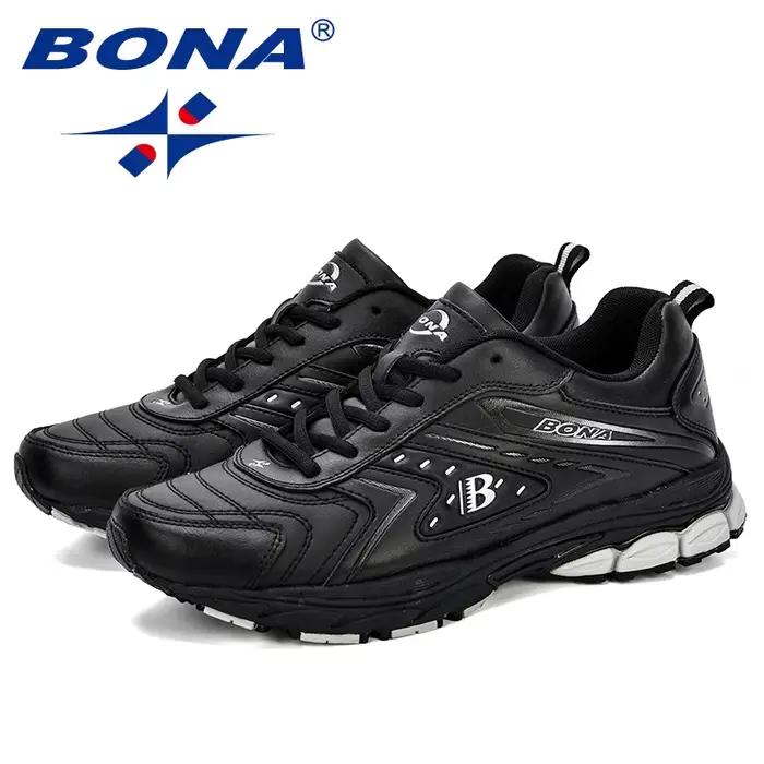 BONA hommes chaussures décontractées marque hommes chaussures hommes baskets appartements confortabl